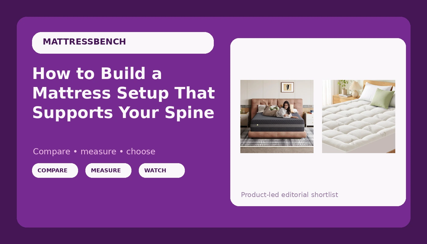 How to Build a Mattress Setup That Supports Your Spine