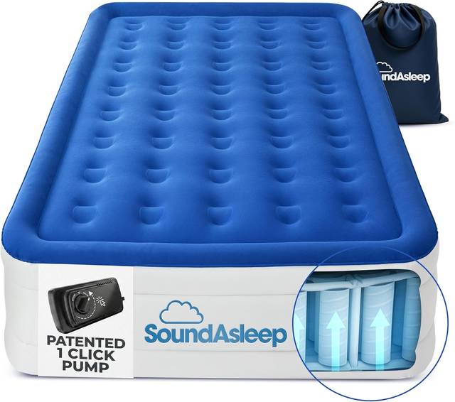 OhGeni 18-inch Raised Queen Air Mattress (B00FAW4O0A)