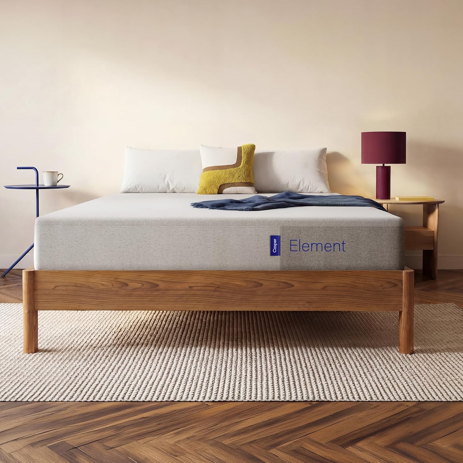 Casper Sleep Element Queen Mattress - Medium Feel - Motion Isolation - Breathable Cooling Memory Foam - 100-Night Trial - CertiPUR-US