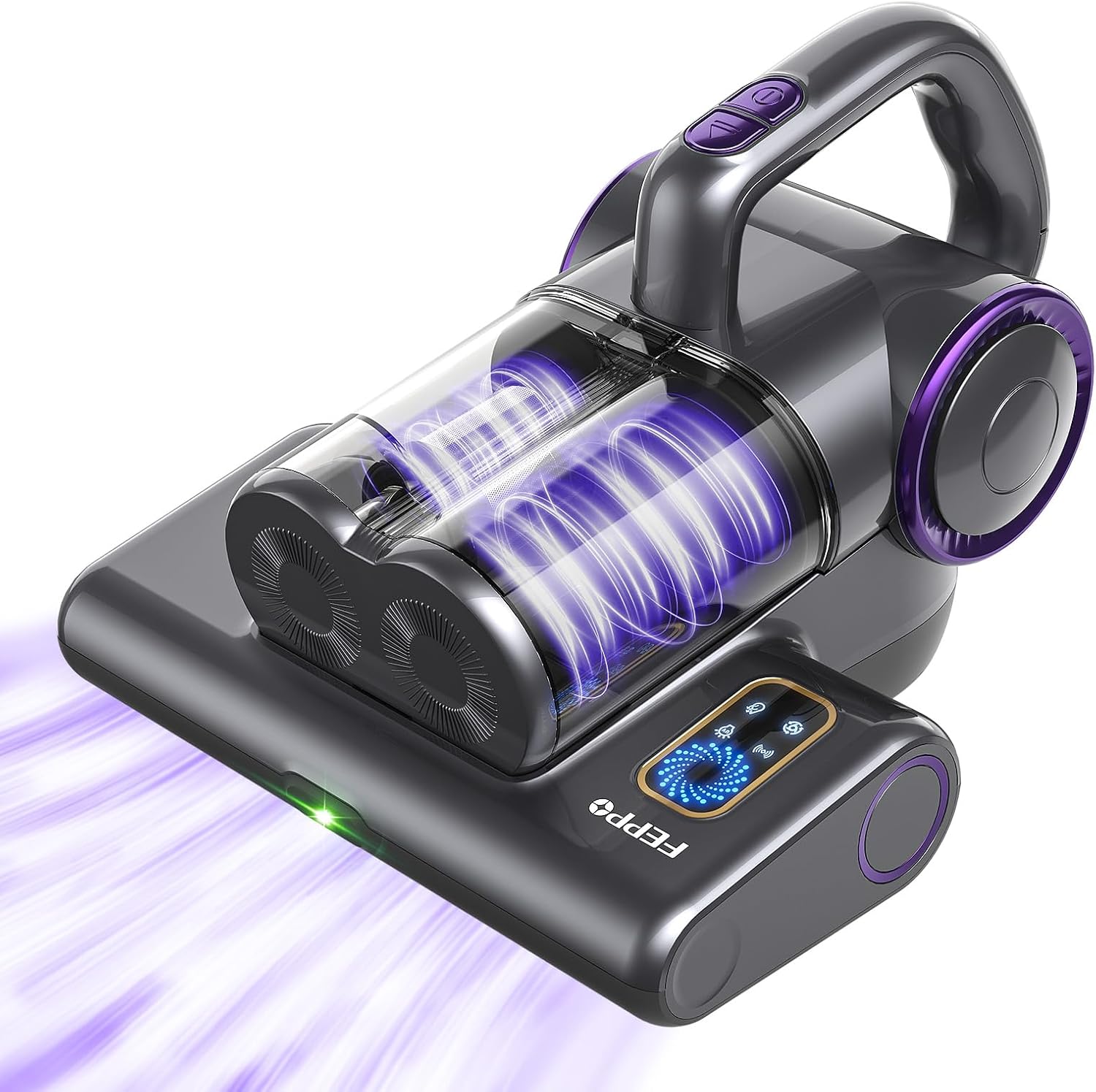 FEPPO Mattress Vacuum Cleaner, 16Kpa Bed Vacuum Cleaner with 253.7nm...