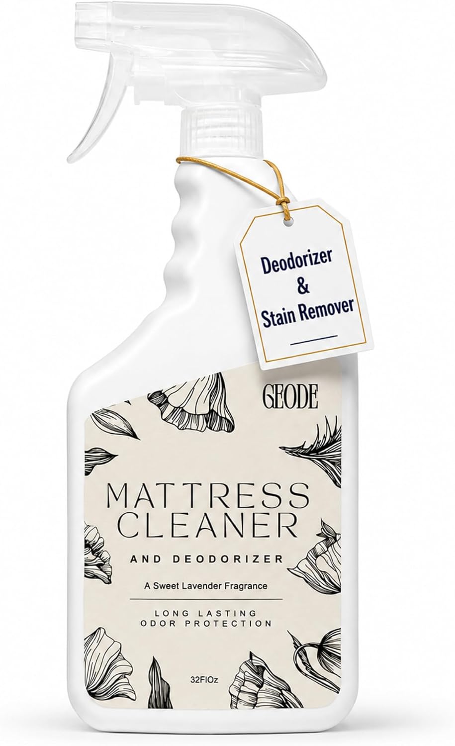 GEODE Mattress Cleaner & Deodorizer – Natural Enzyme Formula for...
