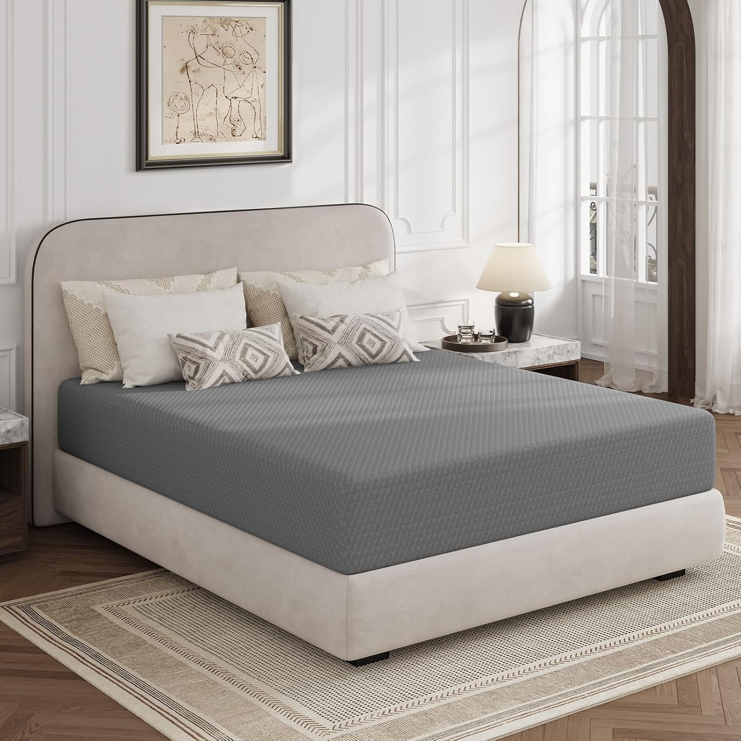 Novilla Full Mattress, 12Inch Full Size Memory Foam Mattress for Cool Night