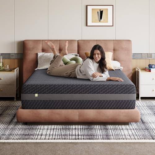 Novilla Queen Gel Memory Foam Mattress 12 Inch