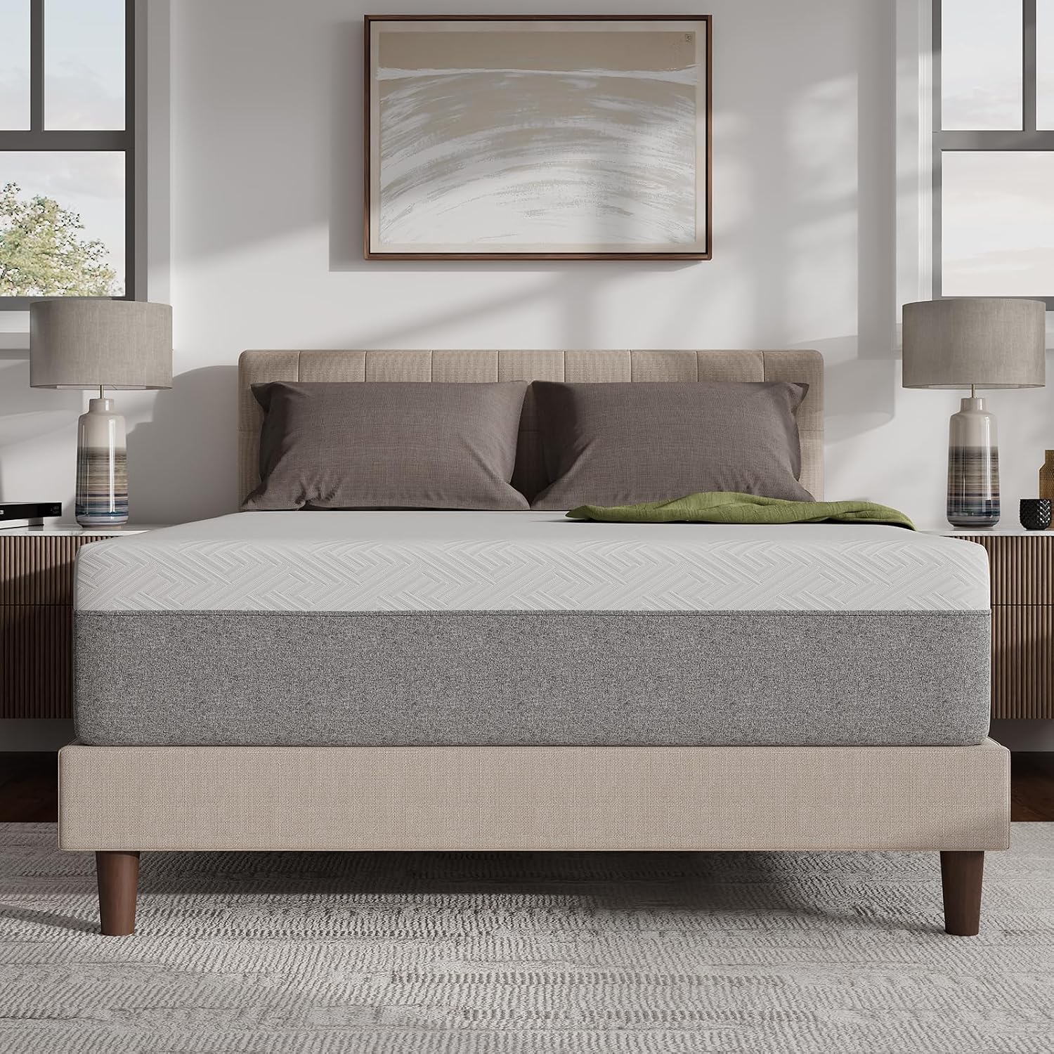Novilla Queen Mattress, 12 Inch Gel Memory Foam Mattress Queen in a Box